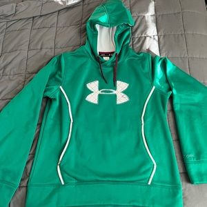 Under Armour Ladies Green Pullover